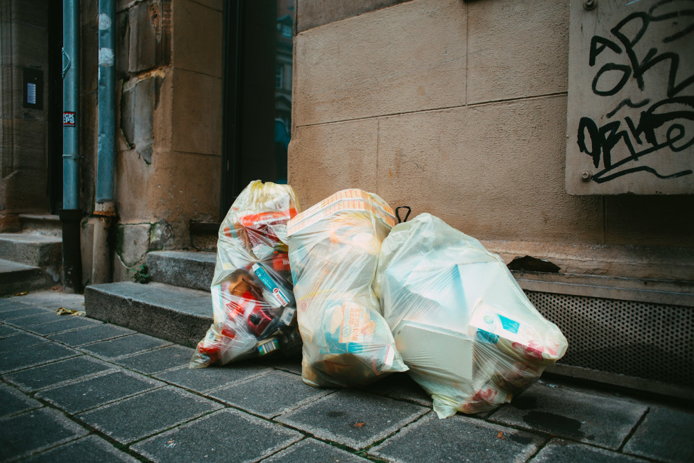 Gelber Sack Foto von Markus Spiske Unsplash